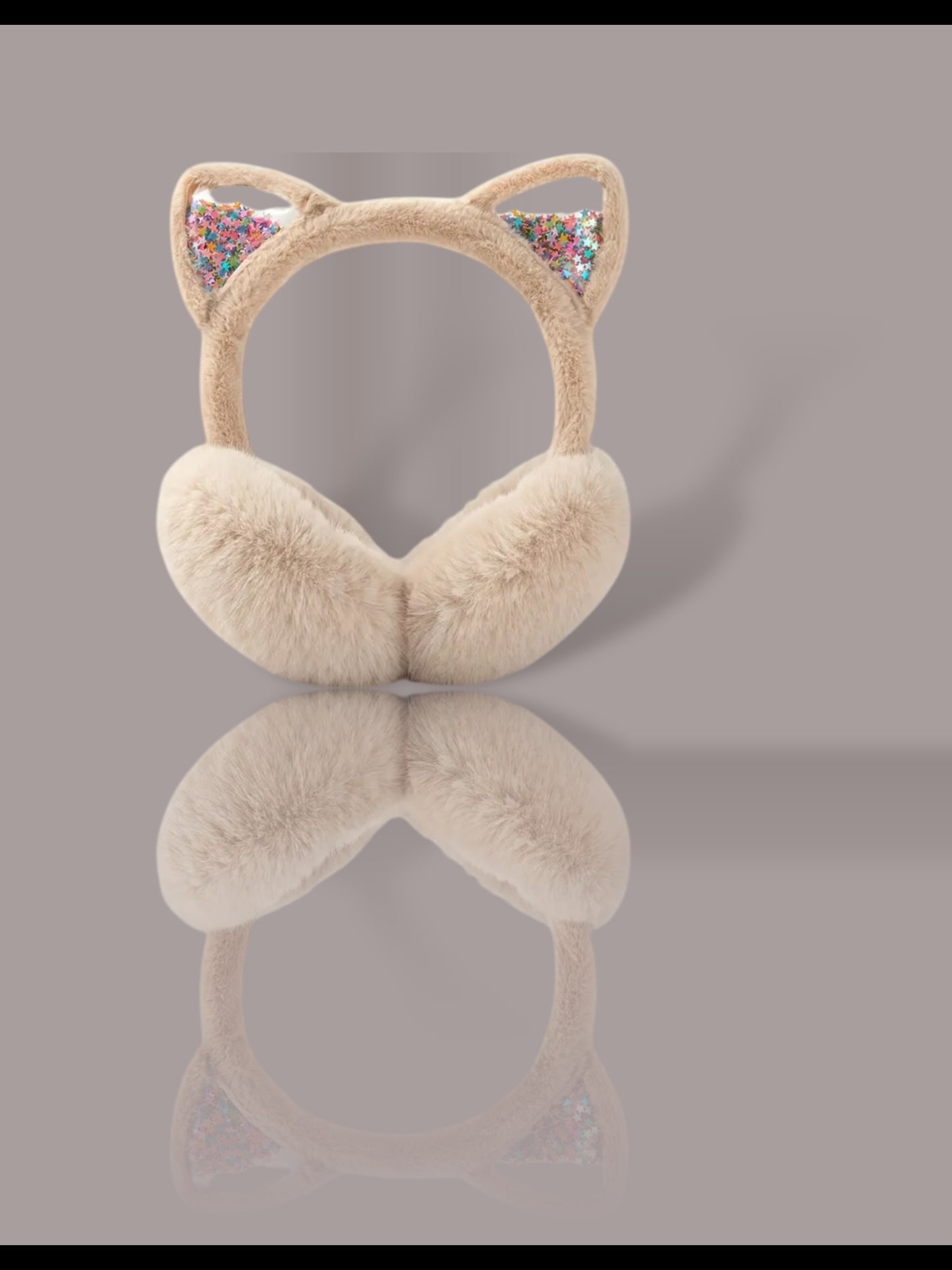 Kitty cat ear warmers