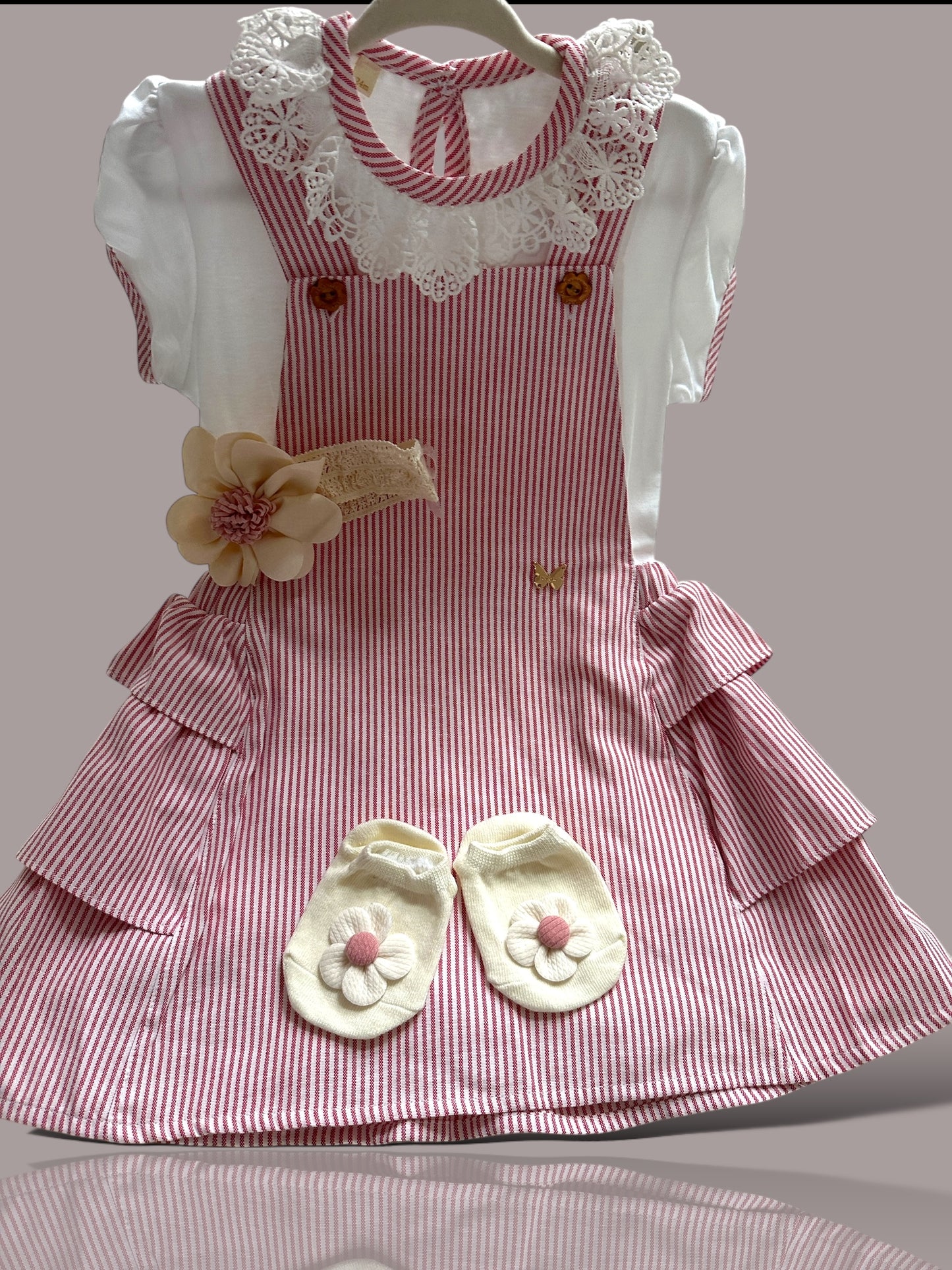 Bow-bowz cotton dress