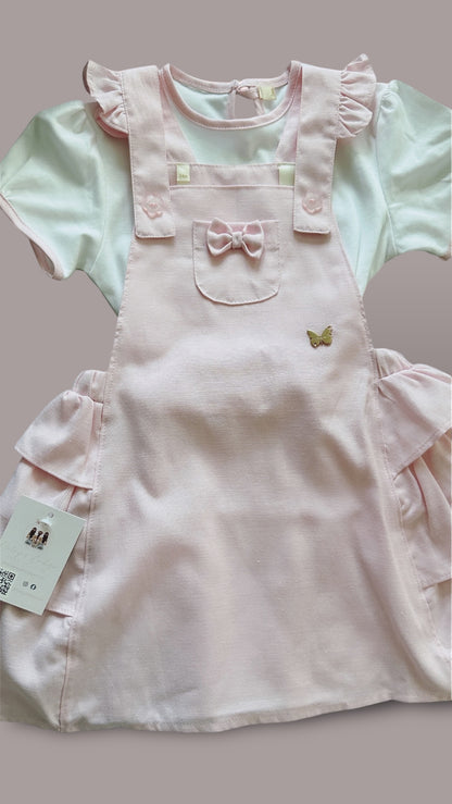 Bow-bowz cotton dress