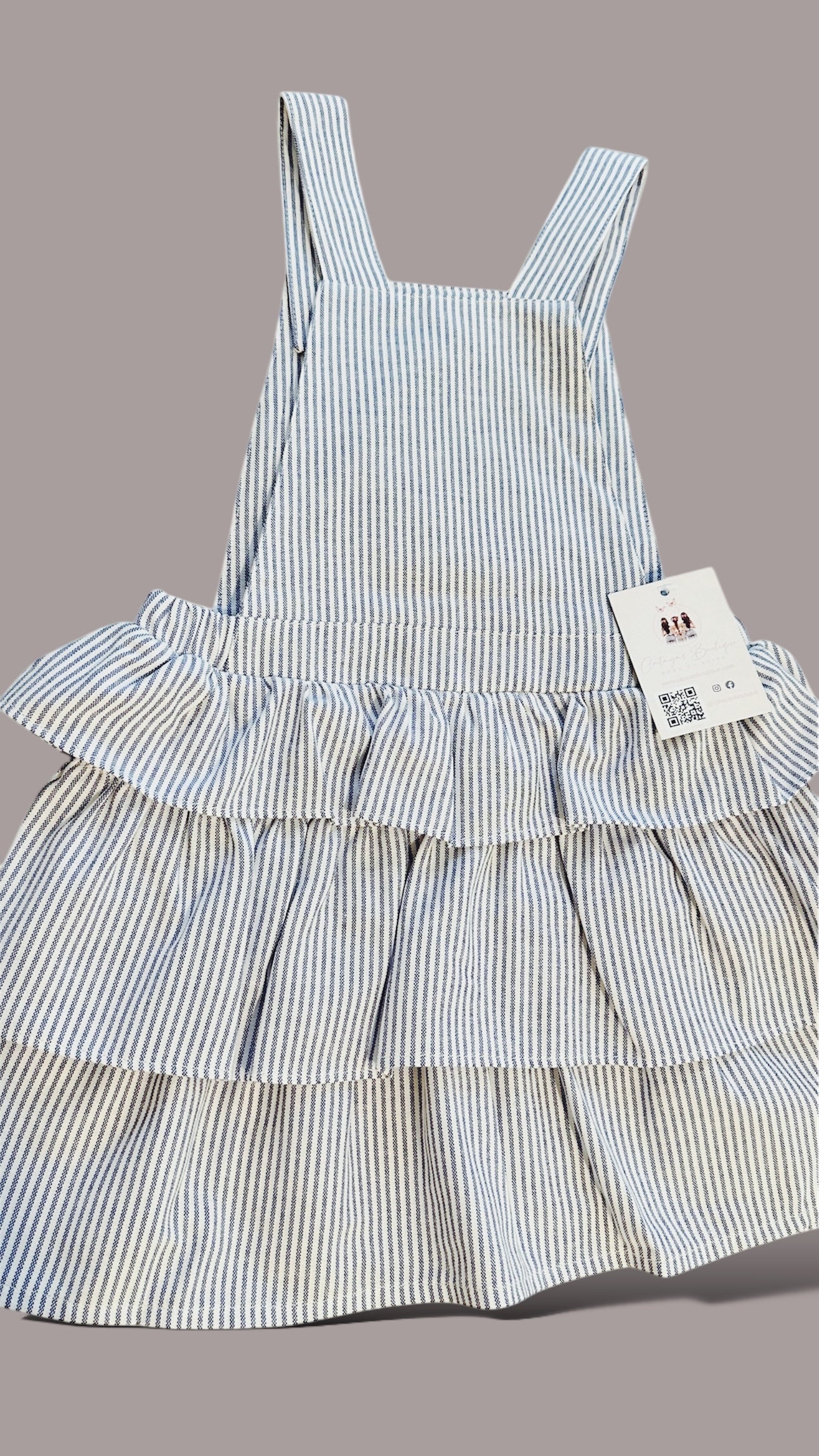 Bow-bowz cotton dress