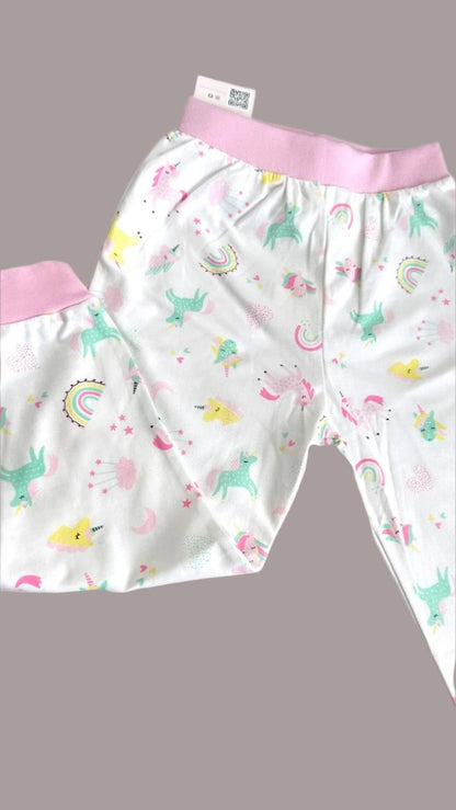 Pajama Unicorn Rainbow