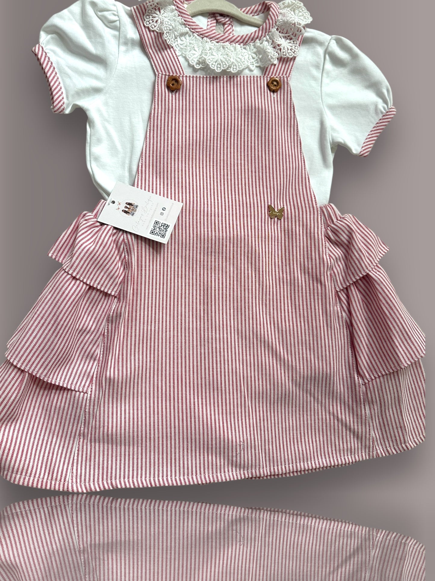 Bow-bowz cotton dress